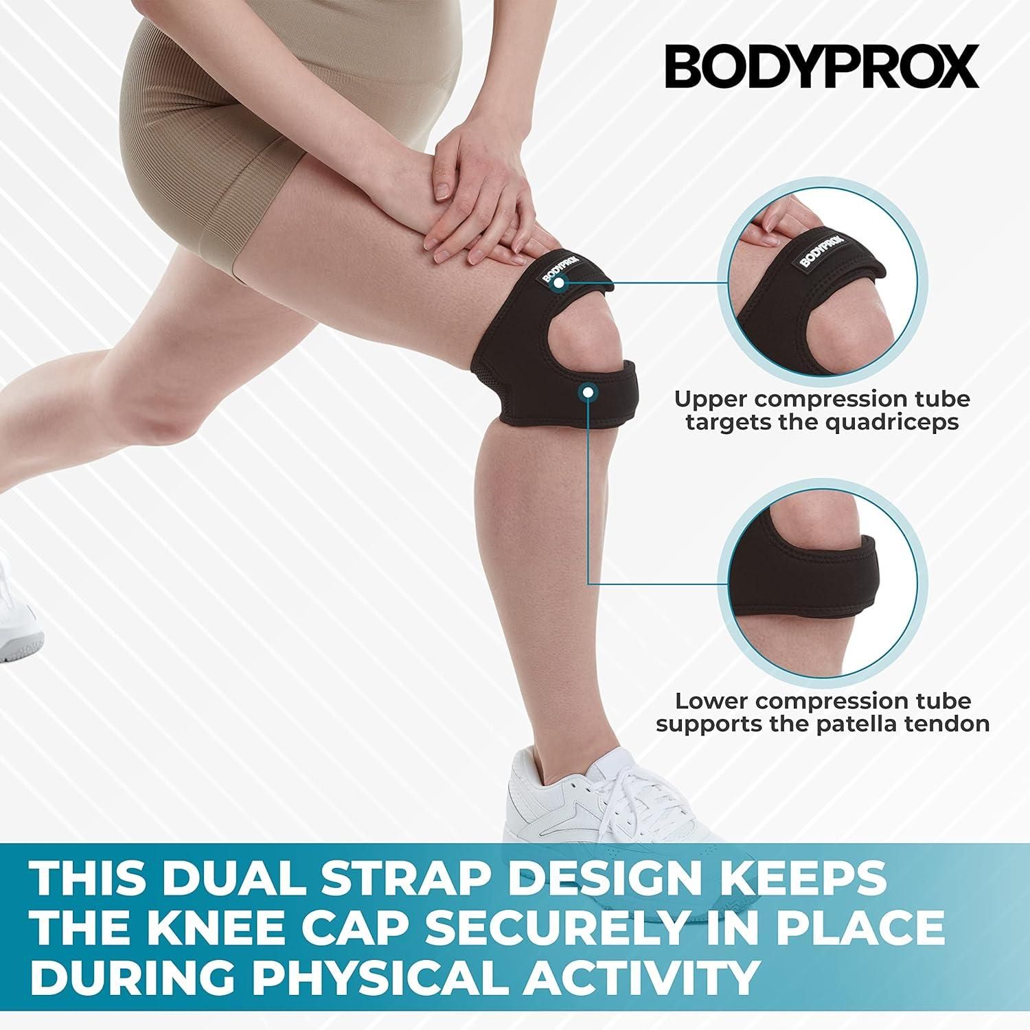 Adjustable Neoprene Knee Strap for Pain Relief & Joint Support (Pack of 2)