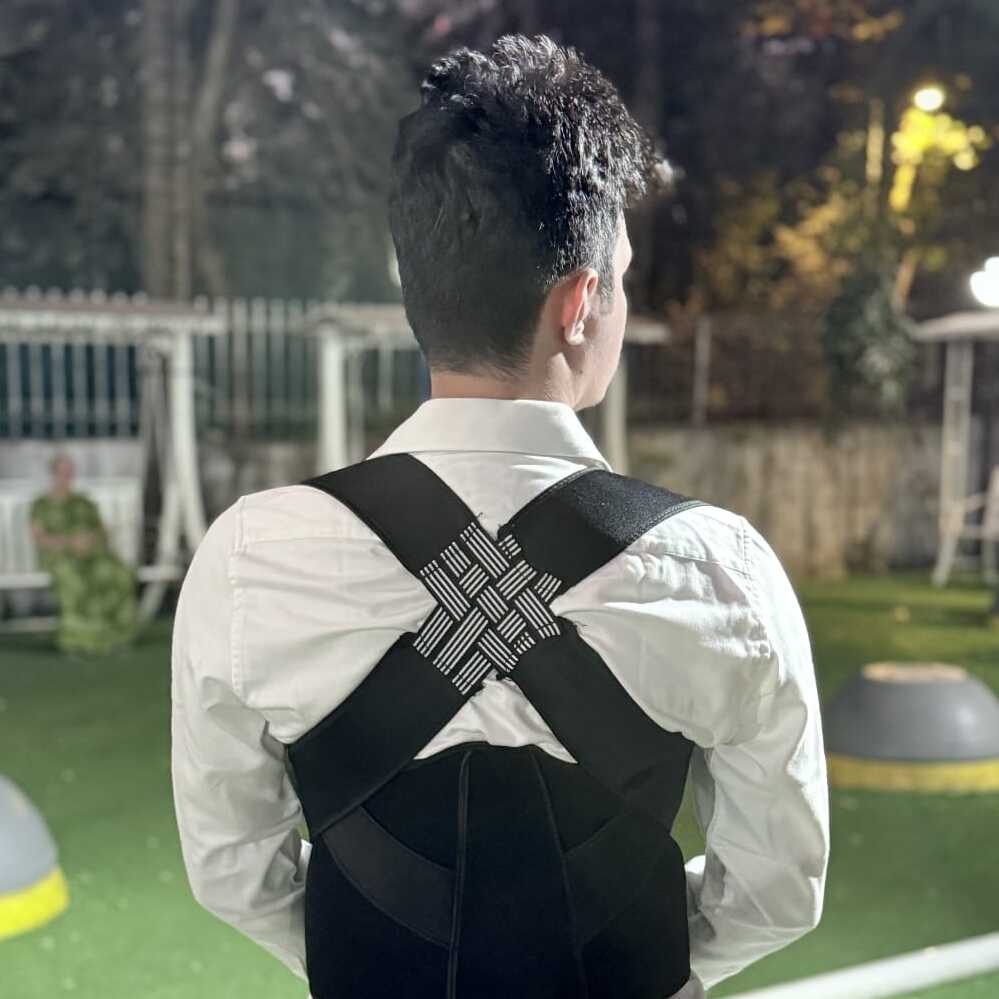 Adjustable Posture Corrector for Back Support & Pain Relief