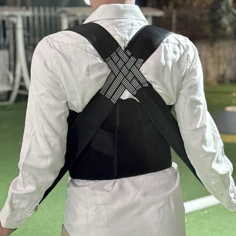 Adjustable Posture Corrector for Back Support & Pain Relief